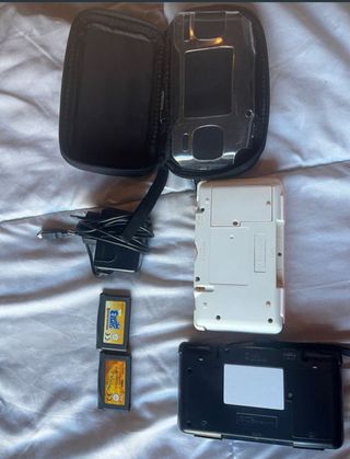 Consolas Nintendo DS Azul y Rosa + Juegos