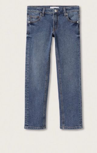 Pantalón vaquero Mango azul