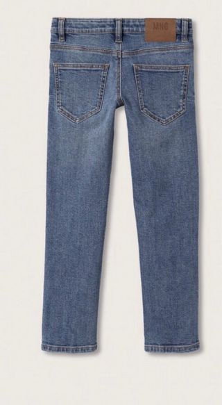 Pantalón vaquero Mango azul