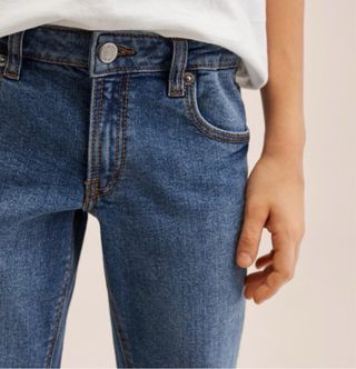 Pantalón vaquero Mango azul