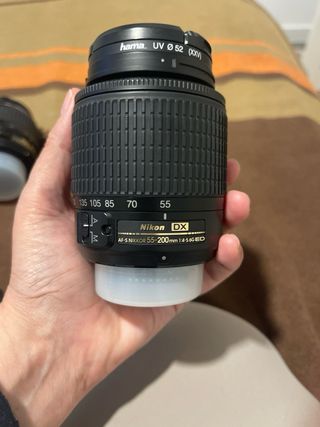 Teleobjetivo Nikon 55-200mm DX