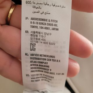 Sudadera Abercrombie & Fitch Talla S