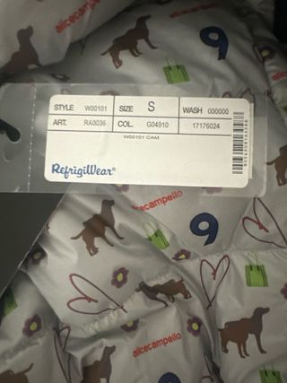 Chaqueta Refrigiwear Talla S