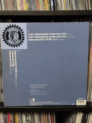 Vinilo Rap Pete Rock & CL Smooth - They Reminisce