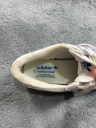 Adidas Continental 80 Stripes Blancas y Azules