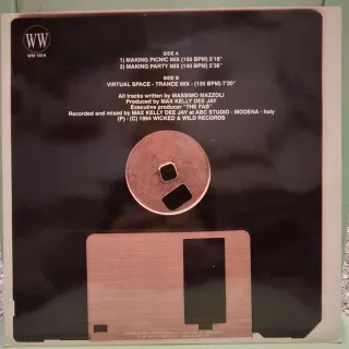 Vinilo Key eM - Milky Trax / Virtual Space