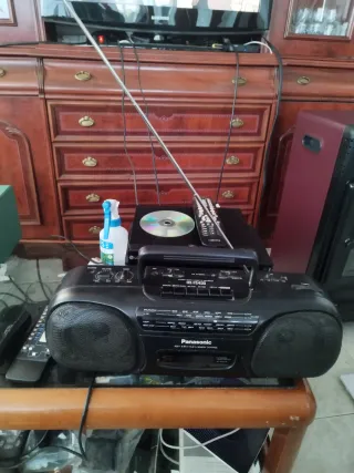 Radio Cassette Panasonic RX-FB430 Negra