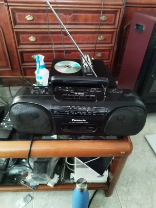 Radio Cassette Panasonic RX-FB430 Negra
