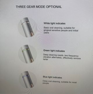 Spazzolino da denti elettrico sonico di design