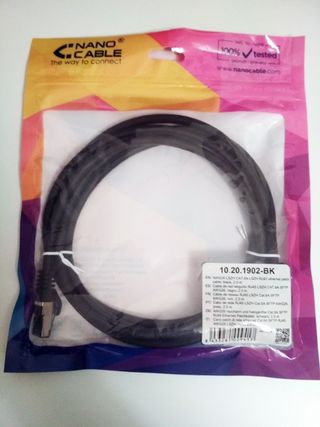 CABLE DE RED CAT 6A SFTP RJ45 LDZH 2 METROS