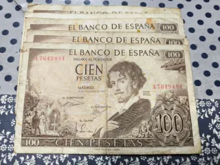 Billetes 50,100,500,y 1000
