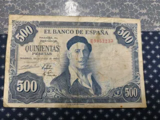 Billetes 50,100,500,y 1000