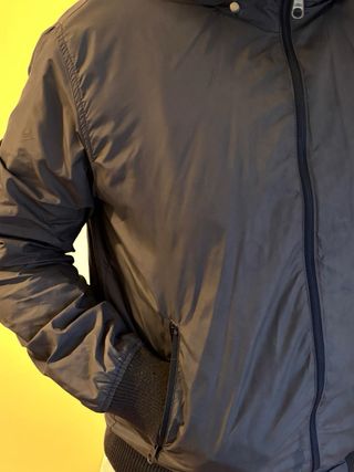 Cazadora Impermeable H&M Gris Talla M