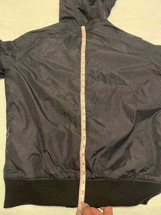 Cazadora Impermeable H&M Gris Talla M