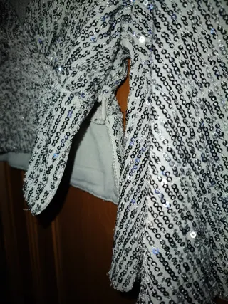 Top lentejuelas Pull&Bear talla XS