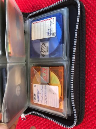 10 MiniDiscs+Estuche Pullman