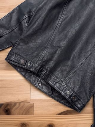 Cazadora Trucker Levi's Cuero de Búfalo Talla L