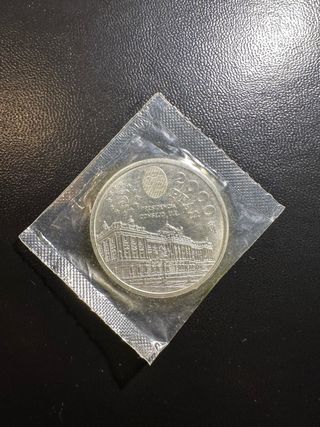 Moneda Plata España 2000 PTAS Banco España 1995