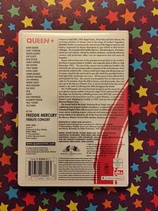 Doble DVD Queen Freddie Mercury Tribute Concert