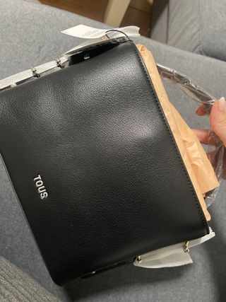 Bandolera Tous Negra con Tachuelas