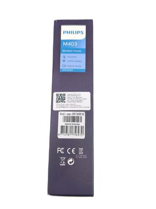 Mouse Wireless Philips M403 Bianco