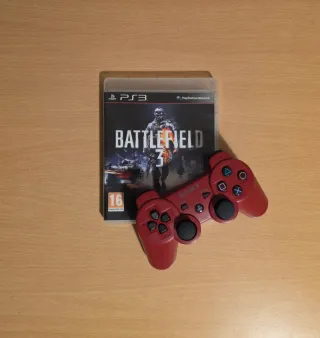 Comando Dualshock Playstation 3 Vermelho