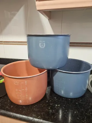 Olla GM Modelo F 6 L. con complementos