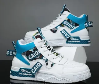 Zapatillas deportivas CAIQI blancas y azules
