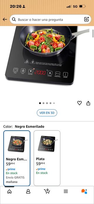 Placa de inducción portátil AMZCHEF
