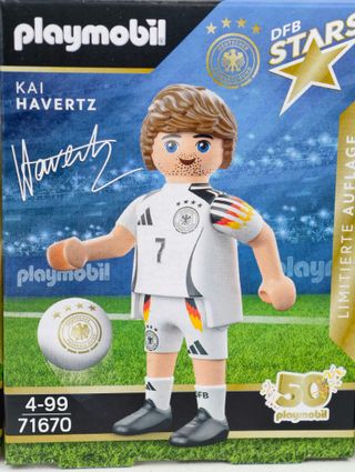 Lote 4 Figuras Playmobil DFB Stars