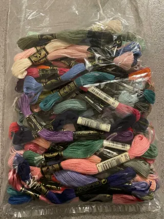 50 Matassine DMC Filo Ricamo