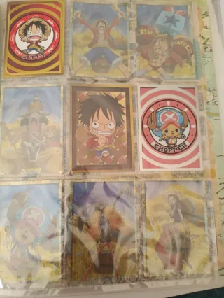 Álbum One Piece Epic Journey Incompleto