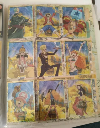 Álbum One Piece Epic Journey Incompleto