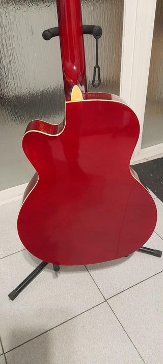 Guitarra Acústica Challenge 3/4 Roja