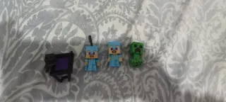 Figuras Minecraft Kinder Joy