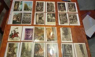 Lote Postales Antiguas Variadas