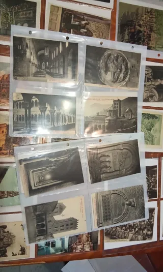Lote Postales Antiguas Variadas