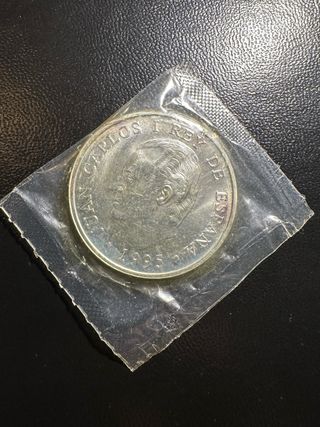Moneda Plata 2000 PTAS España Banco de España 1995