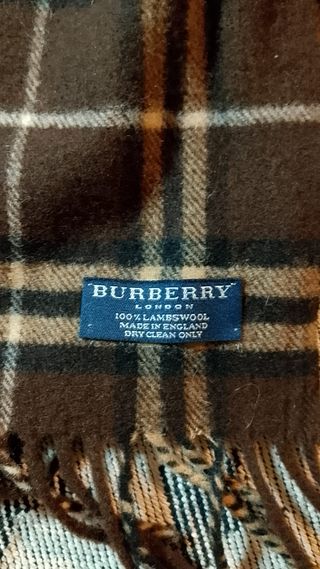 Bufanda Burberry Cachemir Marrón
