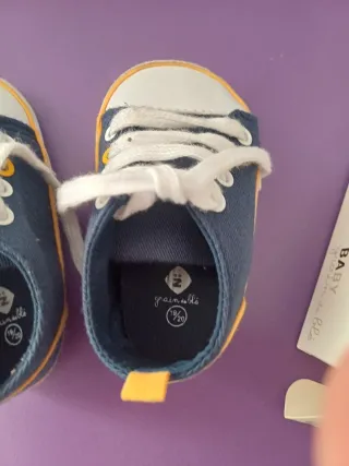 Zapatos bebé 19/20 azul marino