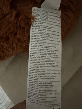 IKEA DJUNGELSKOG peluche orango gorilla scimmia