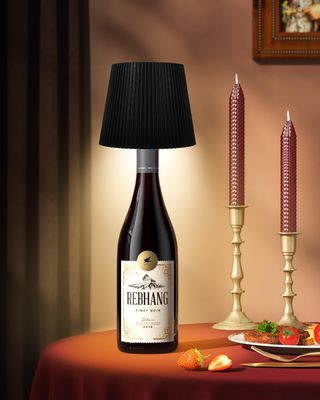 Lámpara Botella LED Inalámbrica 2 Unidades