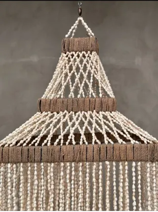 Lámpara colgante estilo boho