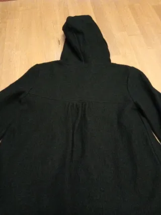 Abrigo corto mujer negro