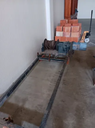 Cortadora de azulejos para obra