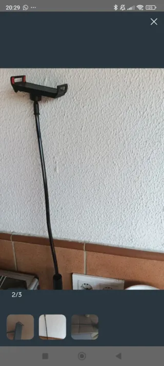 Adaptador móvil tipo palo selfie