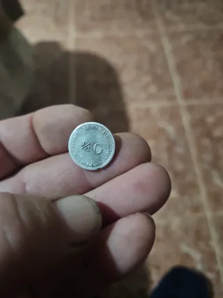 Moneda de plata antigua