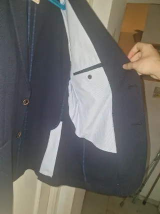 Americana azul marino a estrenar