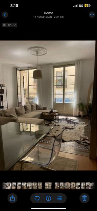 Sofá cama LA SIESTA panorámico beige