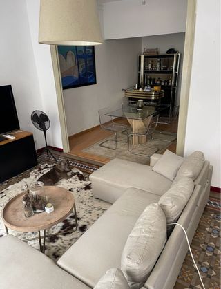 Sofá cama LA SIESTA panorámico beige